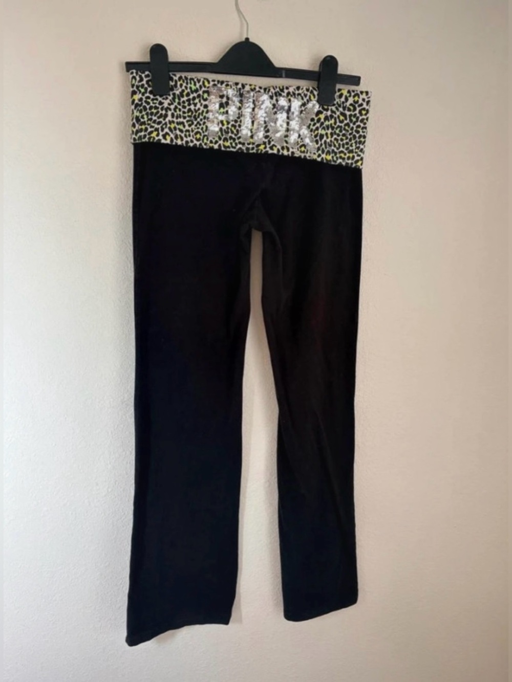 Y2K Victoria's Secret PINK Foldover Flared
Leggngs